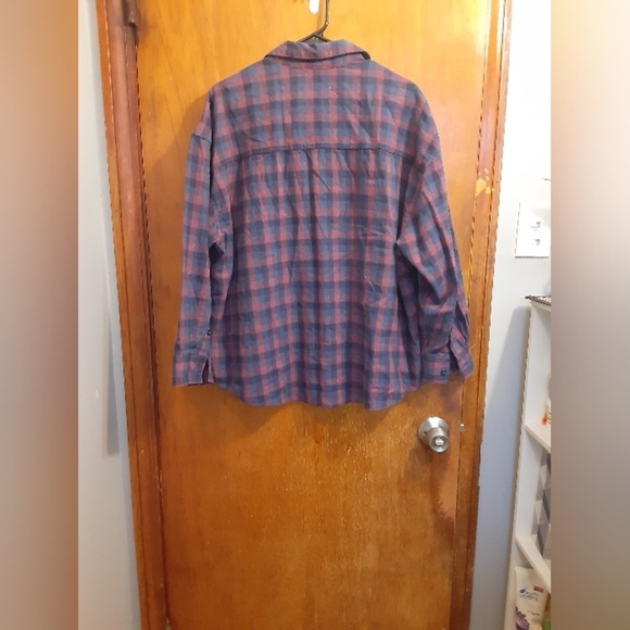 Lee Women's Flannel Button Down Shirt - Picture 2 of 3
